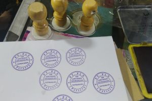 Stempel Kayu Design Custom